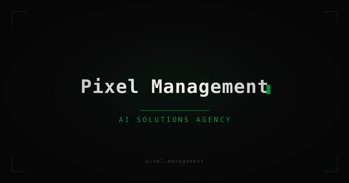 Custom AI for Internal Processes | Pixel Management